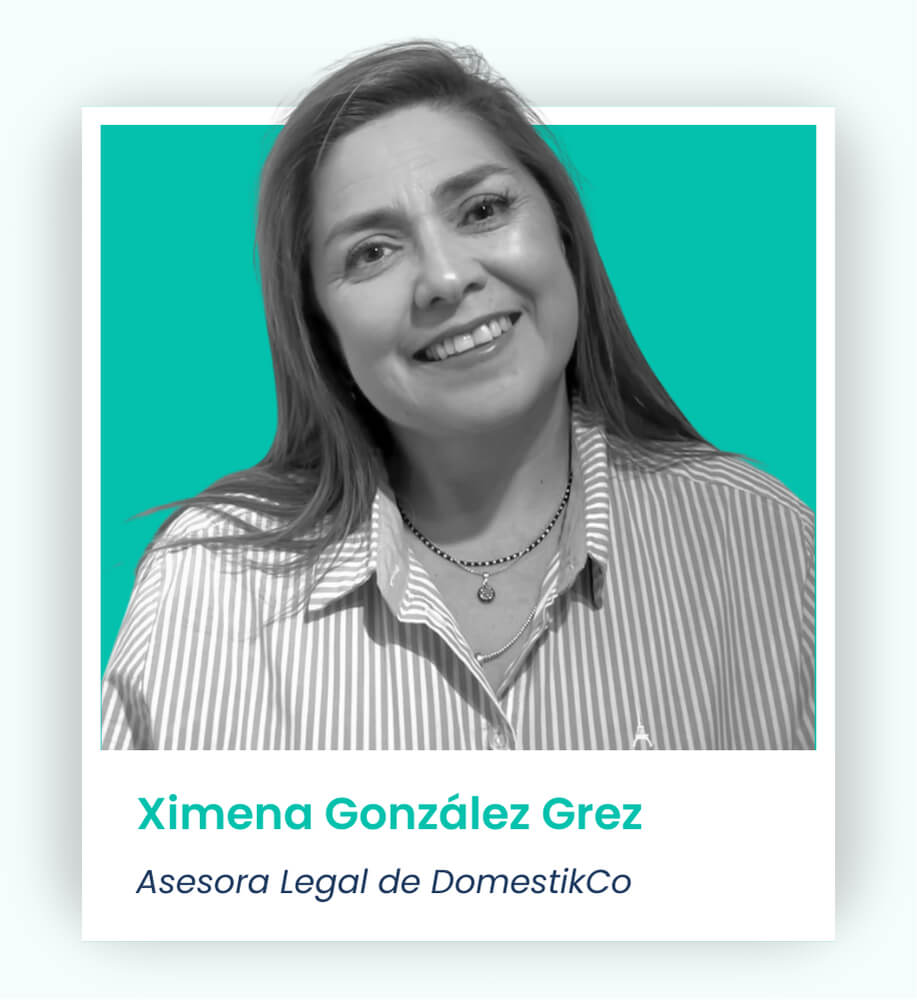 Ximena Gonzalez Grez - Asesora Legal de DomestikCo​